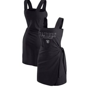 NWOT Black Raiders by Erin Andrews Football Women's Dress Size L